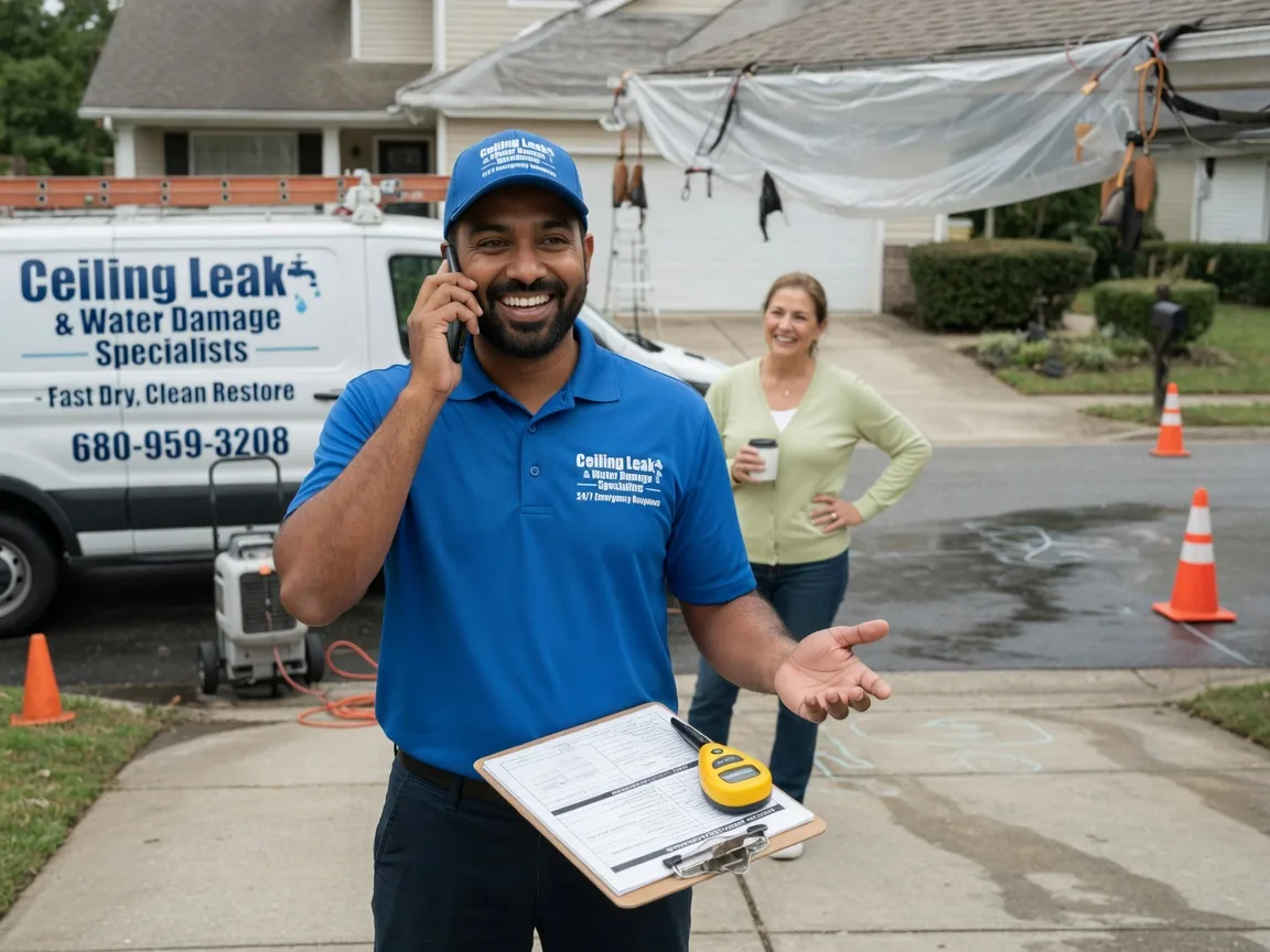 Ceiling Leak Cleanup West Helena, AR FAQs